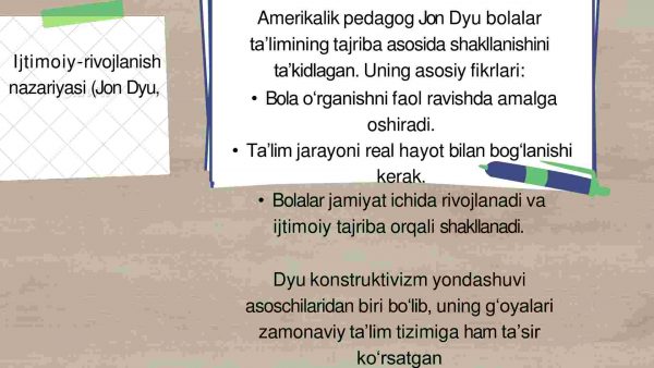 20 asr boshlarida bola rivojlanish nazariyalari - Image 4