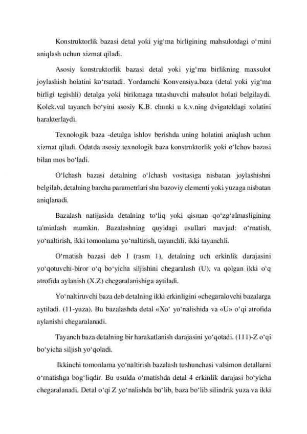 Avtomobilsozlikda tayanch (baza) - Image 3