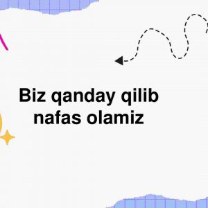 Biz qanday qilib nafas olamiz