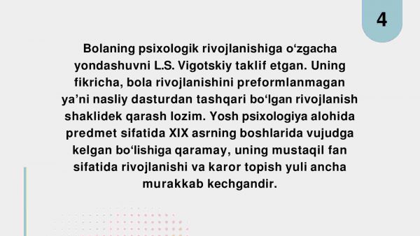 XX asrning boshlarida bola rivojlanish nazariyasi - Image 4