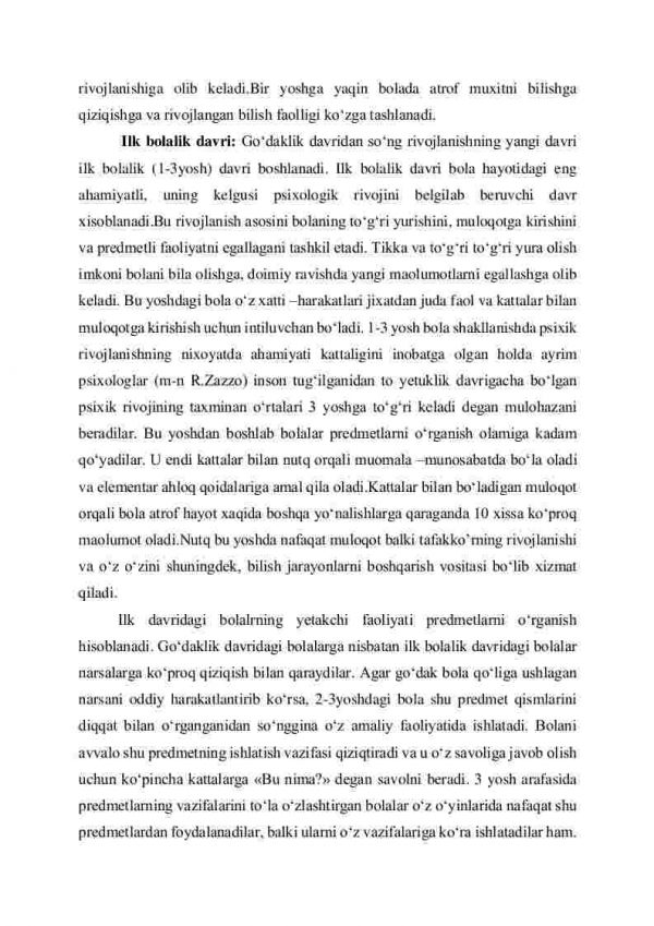 Ilk bolalik va maktabgacha yosh davri psixologiyasi - Image 4