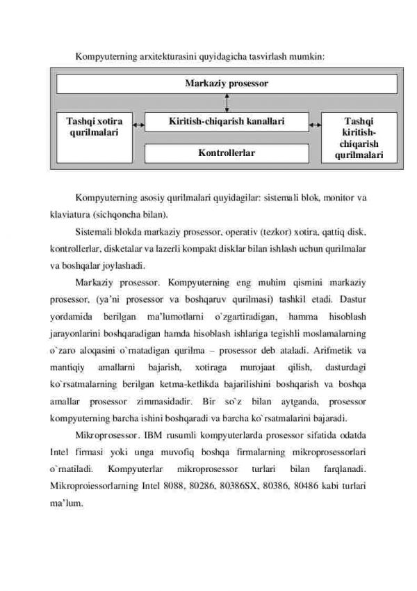 Kompyuterning asosiy qurilmalari - Image 4