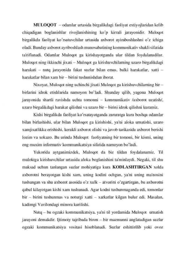 Muloqot - Image 2