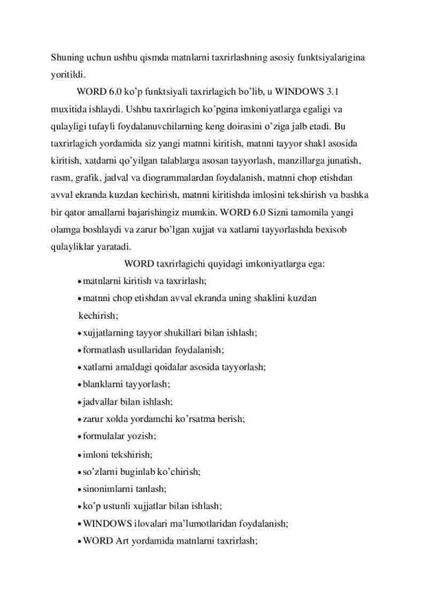 Matn protsessori word - Image 3