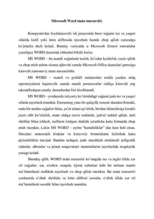 Matnlar bilan ishlash - Image 2