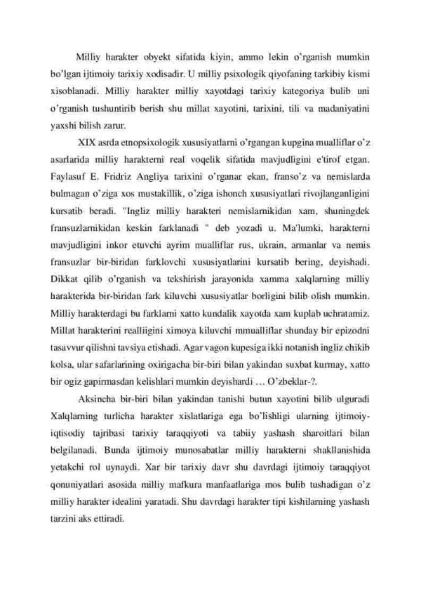 Milliy harakter - Image 2