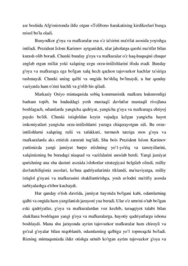 Milliy istiqlol g'oyasi va ma'naviyat - Image 2