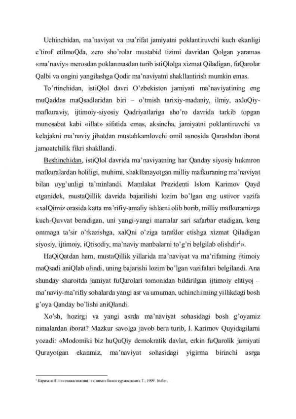 Milliy istiqlol va O’zbekistonda madaniy taraqqiyot - Image 3