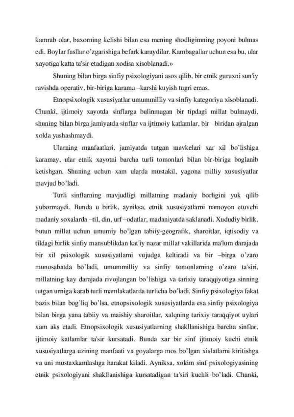 Milliy va sinfiy psixologiya - Image 3