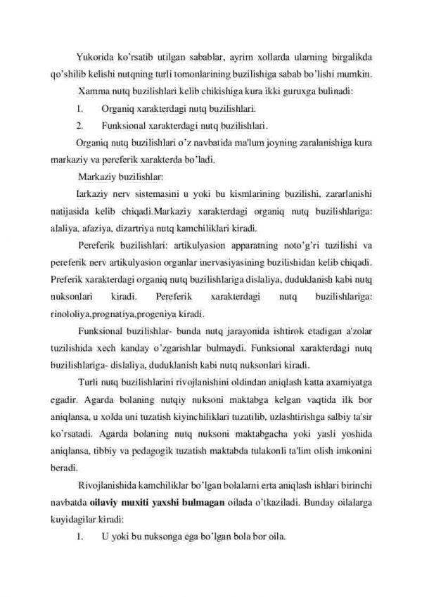 Nutq buzilish sabablari va korreksion ishlar - Image 3