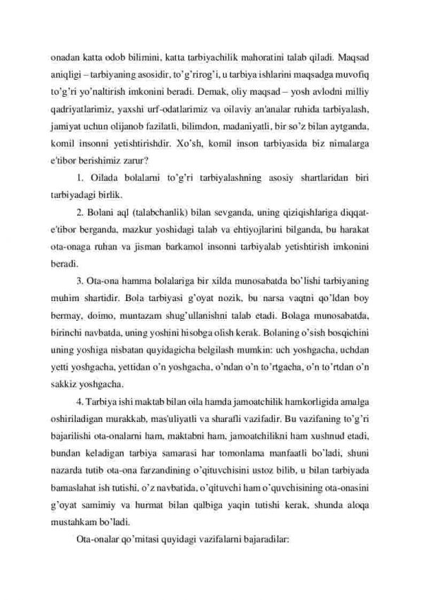 Oila tarbiyasi - Image 4