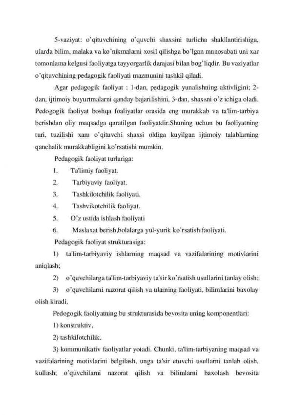 O’qituvchi psixologiyasi - Image 4