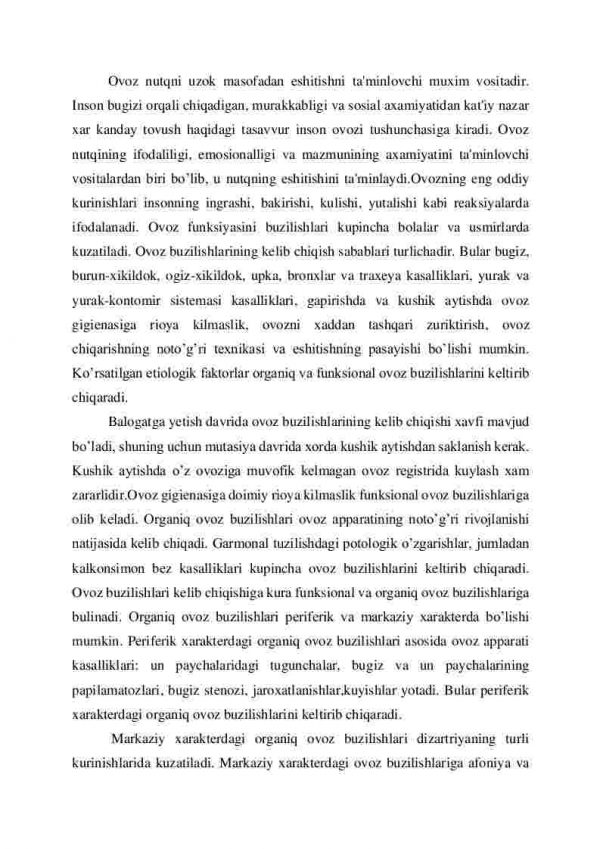 Ovoz kamchiliklari va uni korreksiyalash - Image 2