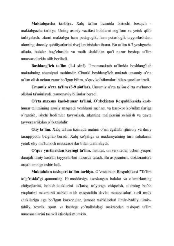 O’zbekistonda xalq ta'limi tizimi - Image 4