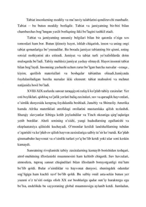 O’zbekistonda tabiatni muhofaza qilish tadbirlari, qo’riqxonalar va boshqa muhofaza qilinadigan hududlar - Image 2