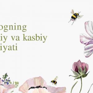 Pedagogning umumiy va kasbiy madaniyati