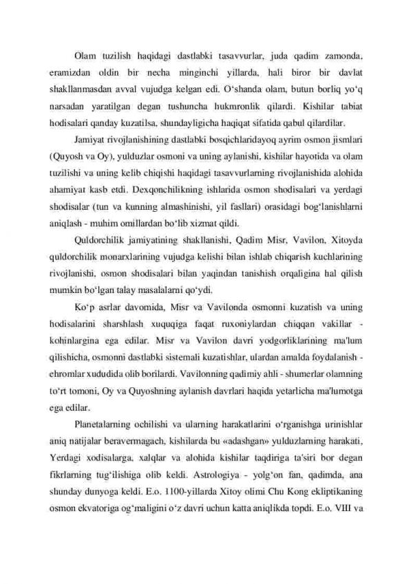 Qadim dunyo kosmologiyasi - Image 2