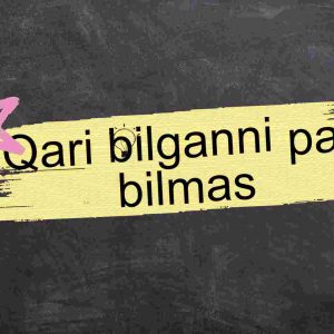 Qari bilganni pari bilmas