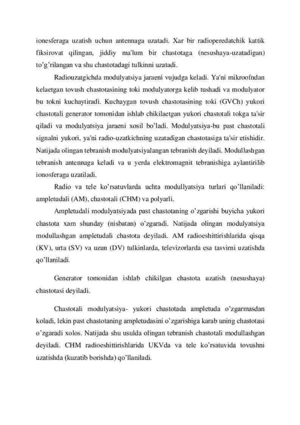 Radiosignallarini uzatish va qabul qilish prinsiplari - Image 3