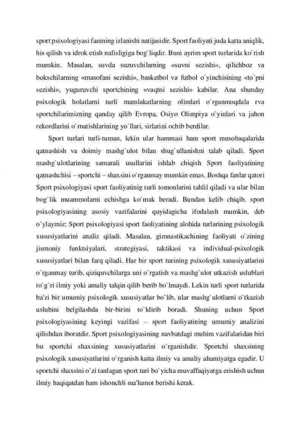 Sport psixologiyasi prеdmеti va vazifalari - Image 4