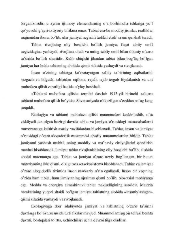 Tabiat va jamiyat munosabatlari evolyutsiyasi - Image 4