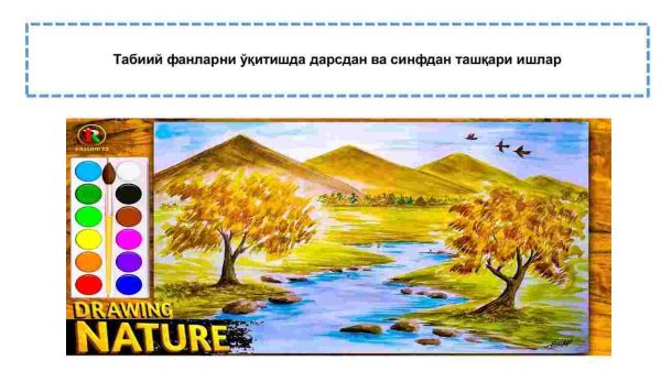 Tabiiy fanlarni o'qitishda darsdan va sinfdan tashqari ishlar