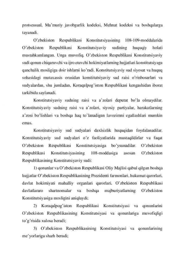 O’zbеkiston rеspublikasida sud hokimiyatining konstitutsiyaviy asoslari - Image 4
