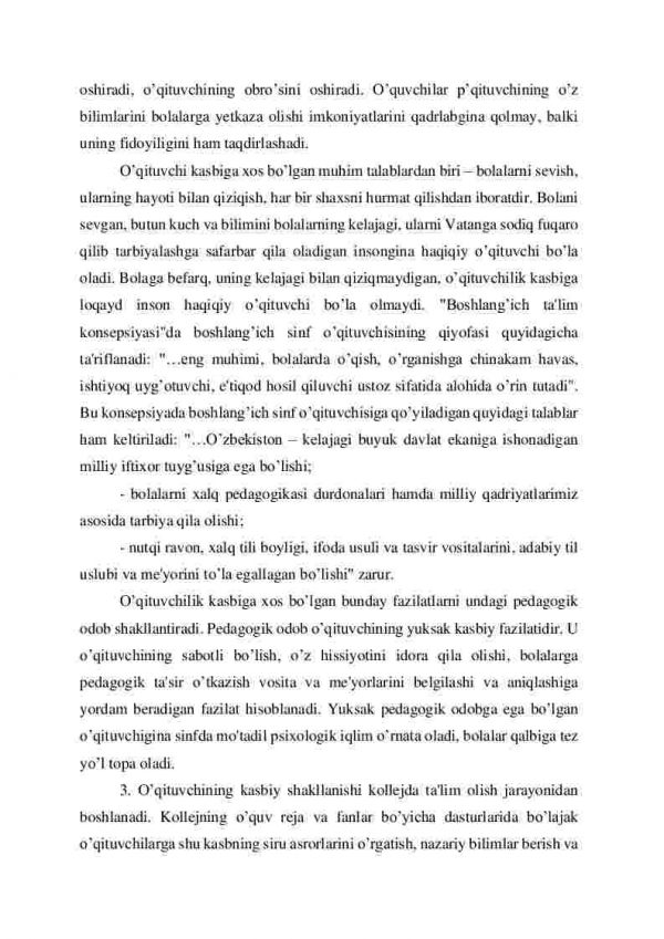 Zamonaviy maktab o’qituvchisining vazifalari - Image 3