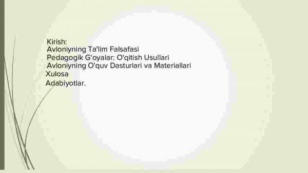 Abdulla Avloniyning asarlaridagi pedagogik g‘oyalar - Image 2