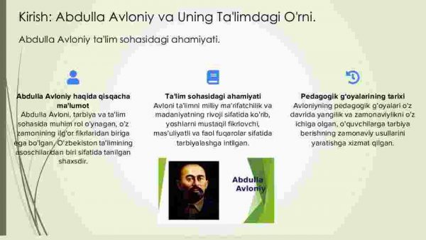Abdulla Avloniyning asarlaridagi pedagogik g‘oyalar - Image 3
