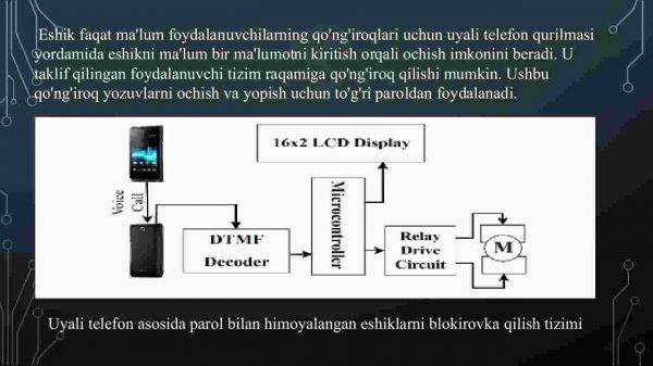 Bank eshikini avtomatlashtirish dasturi va loyhasini yaratish - Image 4