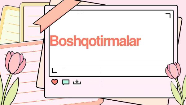 Boshqotirmalar