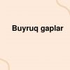 Buyruq gaplar