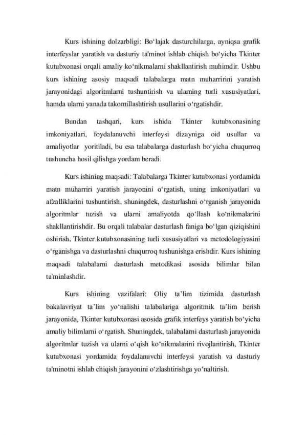 Tkinter yordamida matn muharriri yaratish - Image 4