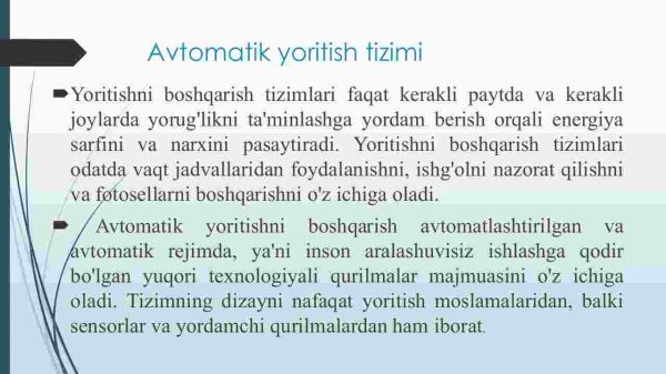 Datchik yordamida xonalarni yoritish tizimini loyihalash - Image 2