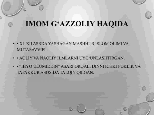 Din va hurfikrlik: Berdiyev va G'azzoliy qarashlarining qiyosiy tahlili - Image 4