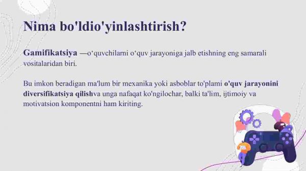Gamifikatsiya o'qitishda​ o'yinga asoslangan o'rganish foydali o'yin-kulgidi - Image 3