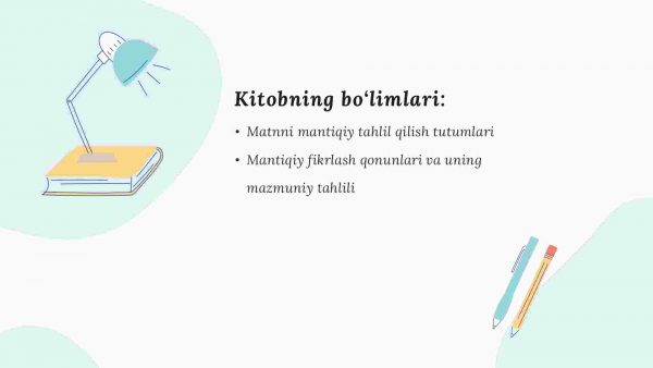 I.Toshaliyevning “Adabiy tahrirning mantiqiy asoslari” o‘quv qo‘llanmasi tahlili - Image 2