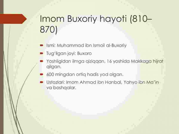 Imom Buxoriy va Imom Termiziyning hadis ilmiga qoʻshgan hissalarini qiyosiy tahlili - Image 3
