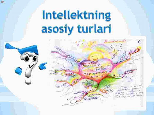 Intellektning asosiy turlari