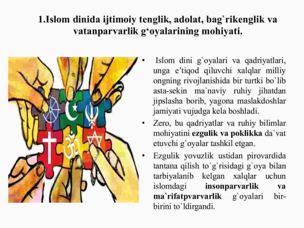 Islom qadriyatlari va ma’rifatining hozirgi​ davrdagi ahamiyati​ - Image 3