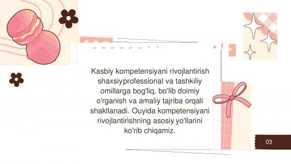 Kasbiy kompetensiyani rivojlantirishga ta’sir qiluvchi omillar - Image 4