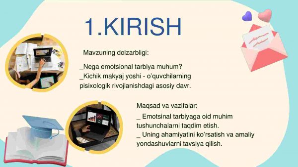 Kichik maktab yoshidagi o'quvchilarda emotsional tarbiya masalalari - Image 3