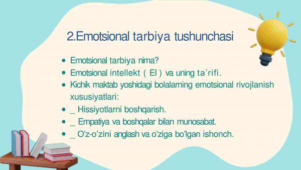 Kichik maktab yoshidagi o'quvchilarda emotsional tarbiya masalalari - Image 4