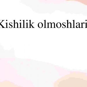 Kishilik olmoshlari