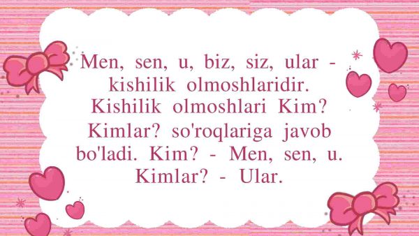 Kishilik olmoshlari - Image 3