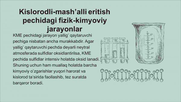 Kislorodli-mash’alli eritish pechidagi fizik-kimyoviy jarayonlar - Image 2