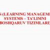 LMS (Learning Management Systems – ta'limni boshqaruv tizimlari)