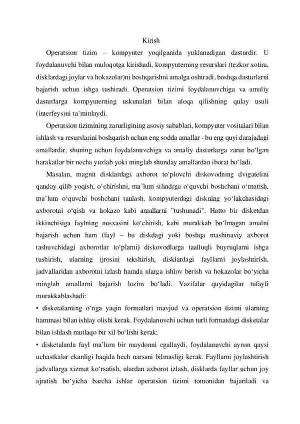 MS DOS operatsion tizimi - Image 2