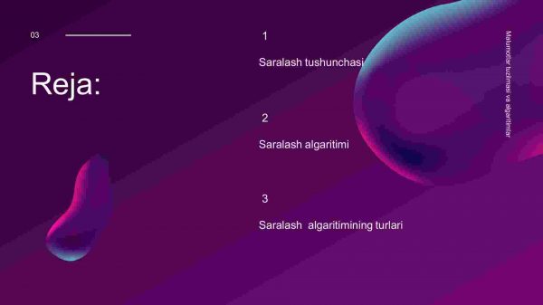 Saralash algaritimlarining qiyosiy tahlili - Image 2